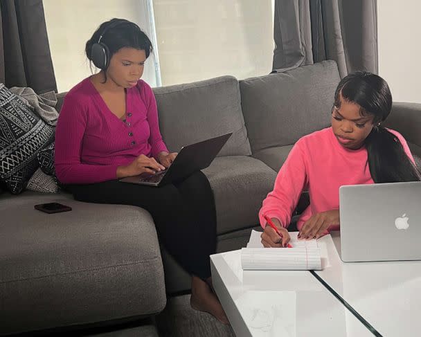 PHOTO: Priscilla and Norma Hamilton say that part of their podcast is helping their listeners learn their rights, thanks to both of their law degrees. (Priscilla and Norma Hamilton)