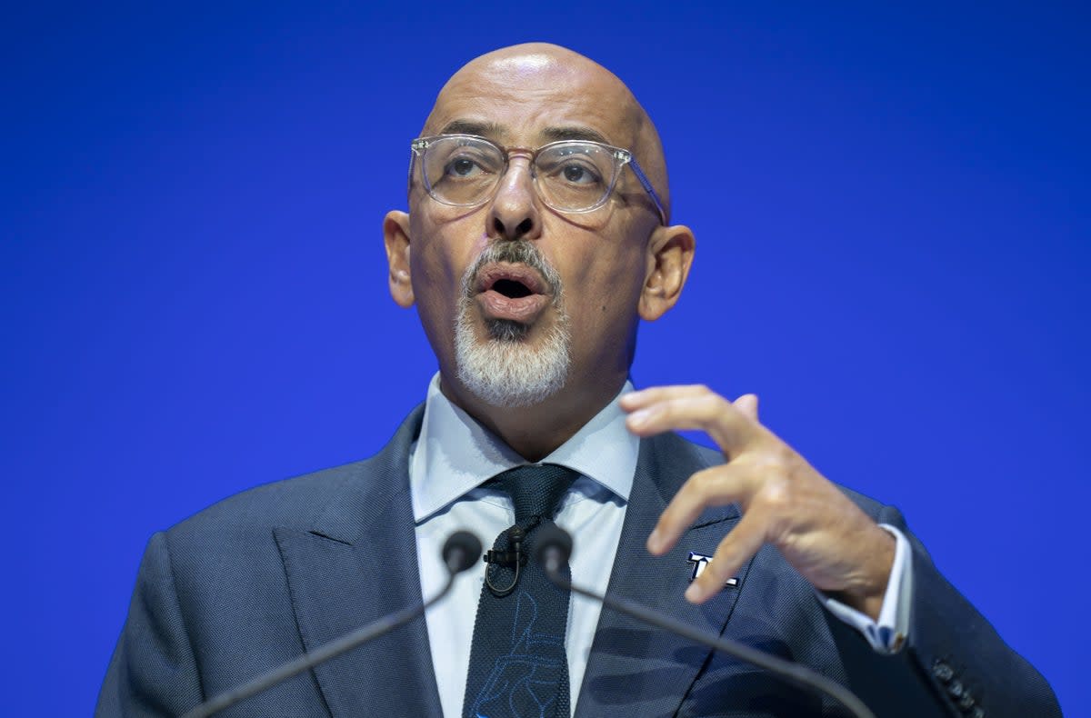 Secretary of State for Education Nadhim Zahawi addresses the Local Government Association Annual Conference, at Harrogate Convention Centre, North Yorkshire (Danny Lawson/PA) (PA Wire)