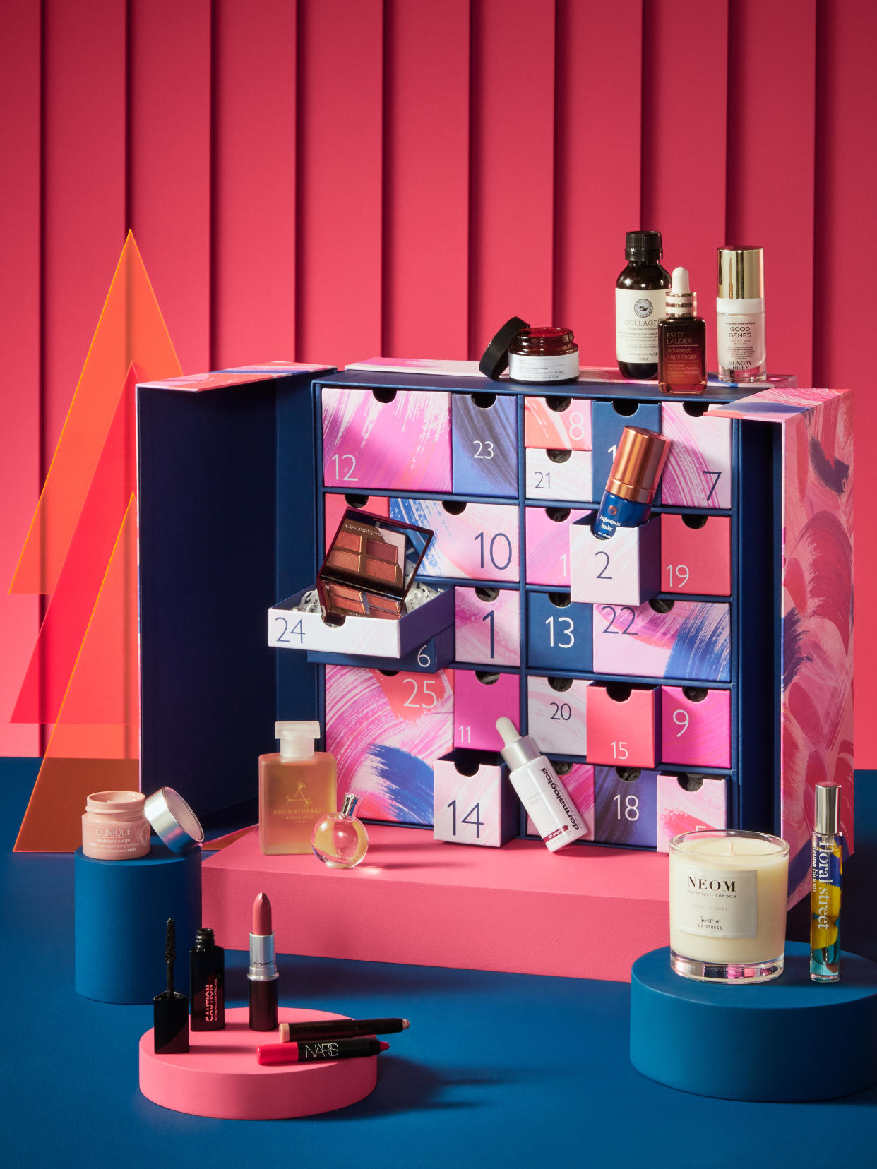 John Lewis' Beauty Advent Calendar includes 26 products (two to reveal on Christmas day). (John Lewis)