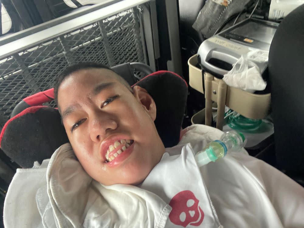 Elijah Cariazo is terminally ill (Metropolitan Police/PA)