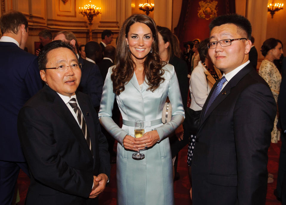 Reception At Buckingham Palace For Heads Of State And Government Attending The Opening Ceremony Of The Olympics