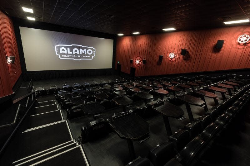 Alamo Drafthouse Cinema, founded in Austin, Texas, in 1997, operates 40 theaters that offer food and drinks during films.