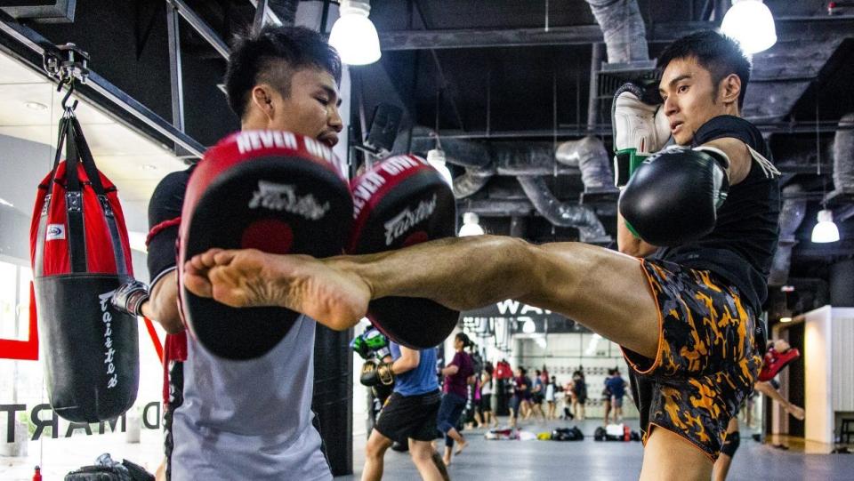 With Muay Thai, the harder you work in the gym, the better you will look come fight night. (PHOTO: Evolve MMA)