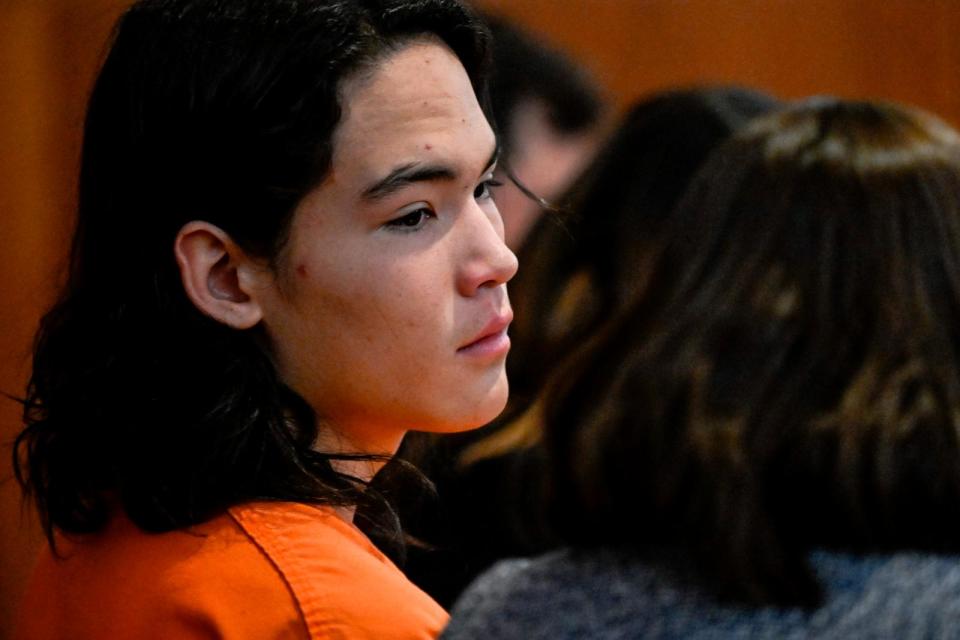 PHOTO: In this May 3, 2023, file photo, defendant Zachary Kwak listens to First Judicial District Court Judge Christopher Zenisek in Jefferson County court, in Golden, Colorado. (Aaron Ontiveroz/Denver Post via Getty Images, FILE)
