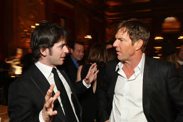 Eduardo Noriega and Dennis Quaid at the New York City premiere of Columbia Pictures' Vantage Point