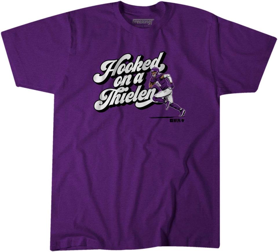 Hooked On A Thielen Shirt