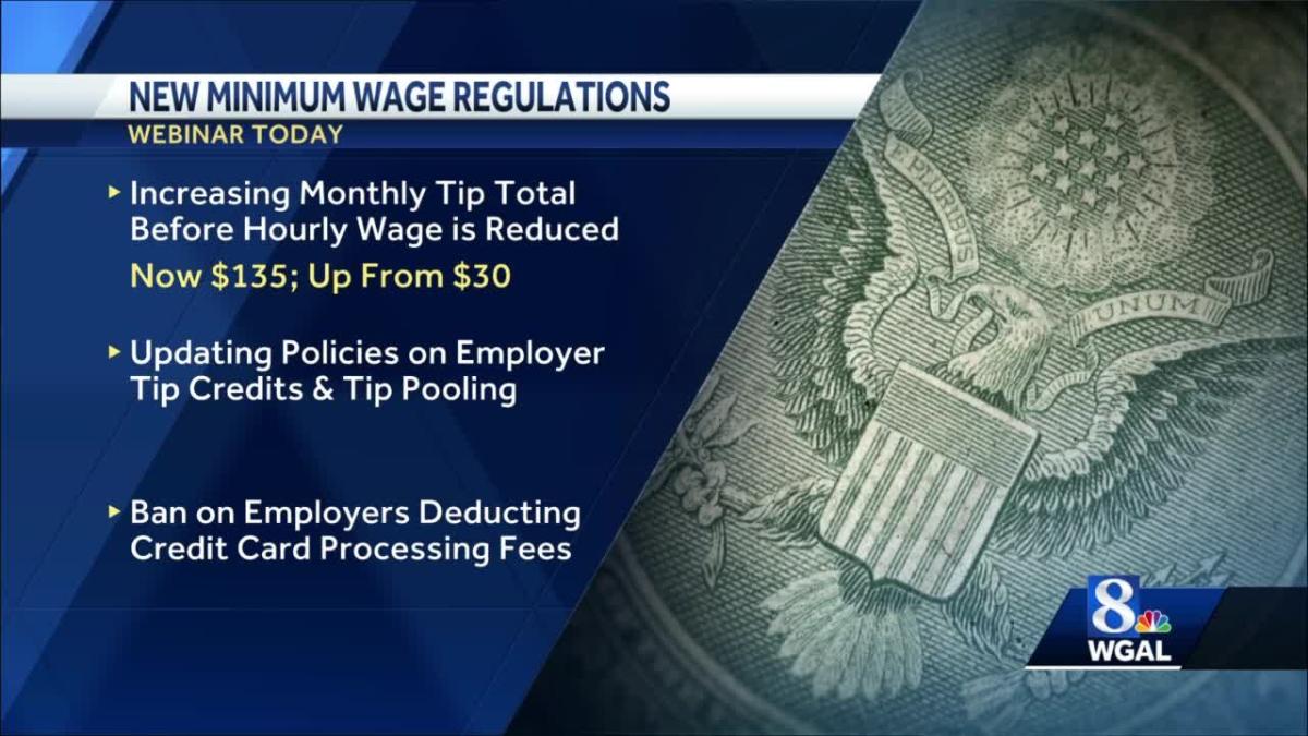 Changes for Pennsylvania's minimum wage set to go into effect in August