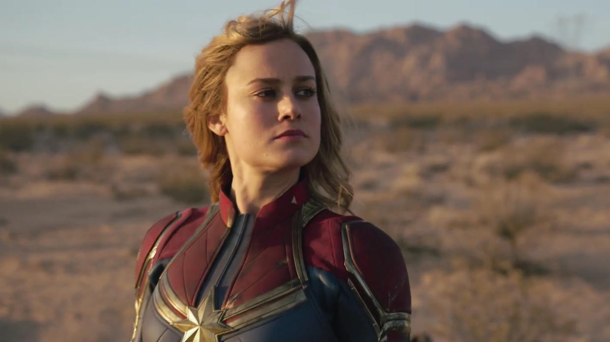  Brie Larson as Captain Marvel 