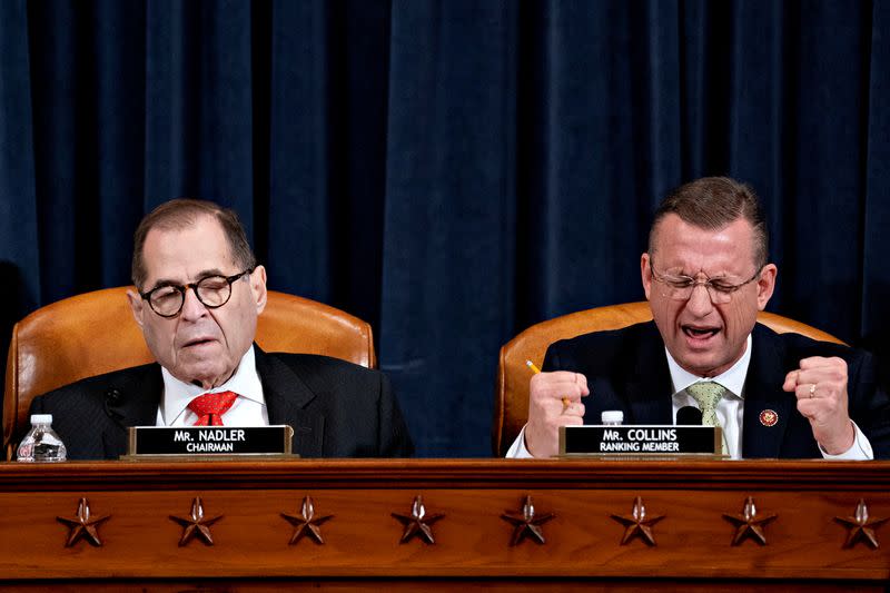 House Judiciary Committee Debates Articles Of Impeachment Against President Trump