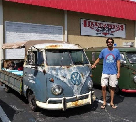 James Behncke and his 1959 Volkswagen single cab