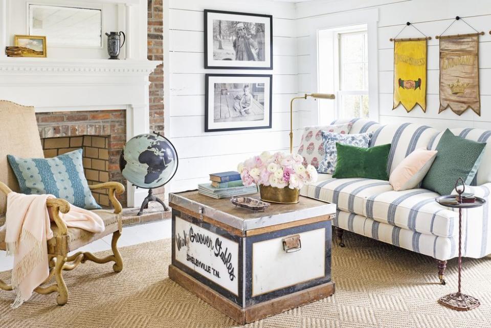 <p>When you move into a new home, there’s always that moment when you stare at your blank walls, wondering how you’ll fill them and give them personality. And as fun as it is to track down wall art from retail stores, we’ll suggest another way to dress up your living room or <a href="https://www.countryliving.com/home-design/decorating-ideas/g28557737/bedroom-wall-decor-ideas/" rel="nofollow noopener" target="_blank" data-ylk="slk:bedroom walls;elm:context_link;itc:0;sec:content-canvas" class="link ">bedroom walls</a>: DIY artwork you can create yourself. It might sound kind of intimidating, but we’re here to tell you that lots of DIY paintings, embroidery pieces, and abstract artwork isn’t as hard to make as you think and can create a striking <a href="https://www.countryliving.com/home-design/decorating-ideas/g29460882/accent-wall-ideas/" rel="nofollow noopener" target="_blank" data-ylk="slk:accent wall;elm:context_link;itc:0;sec:content-canvas" class="link ">accent wall</a> in your home. Actually, many of the projects we’re sharing here from some of our favorite DIY bloggers around can be made in a weekend, an afternoon, or even an hour! Handmade ideas are also the perfect solution for adding interest to a <a href="https://www.countryliving.com/home-design/decorating-ideas/g29338808/gallery-wall-ideas/" rel="nofollow noopener" target="_blank" data-ylk="slk:gallery wall;elm:context_link;itc:0;sec:content-canvas" class="link ">gallery wall</a>.</p><p>Making DIY wall art can also be a lot easier on your wallet too. Instead of springing for that expensive piece you spied in a catalog, you can create an oh-so-similar version for a fraction of the price, and you’ll have the satisfaction of knowing you made it yourself. So block off some quality alone time, gather up your friends, or ask your little ones to join in on the fun, because it’s time to make some DIY wall art.</p>