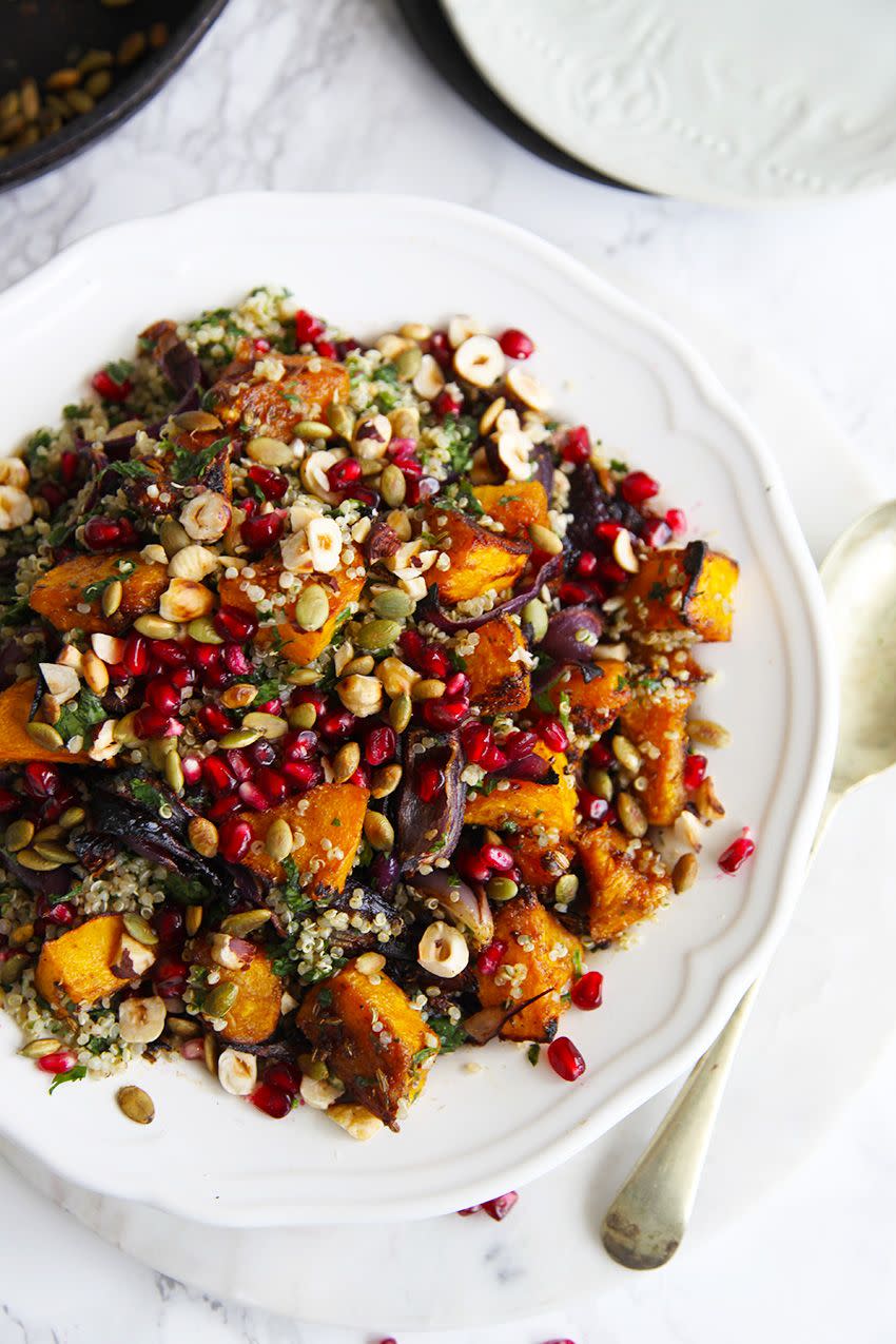 Roasted Pumpkin Quinoa Salad