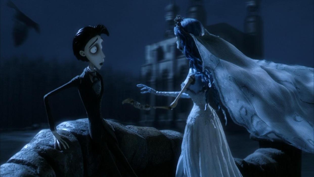  Victor and Emily in Tim Burton's The Corpse Bride. 