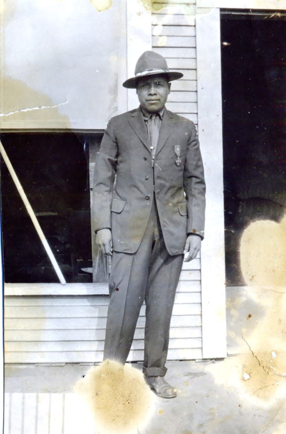 Choctaw Nation citizen Joseph Oklahombi served in World War I and is widely regarded as a hero for his actions.