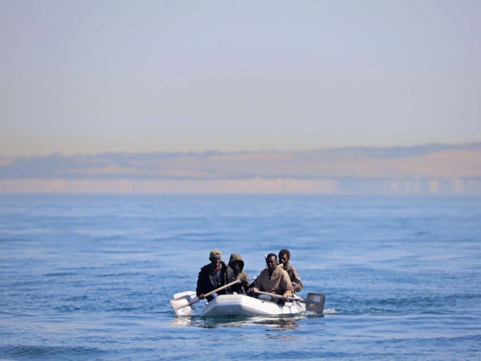 <p>In response to a rise in asylum seekers crossing the Channel by small boat last year, home secretary Priti Patel branded the journeys ‘totally unacceptable’ and ‘illegal’</p> (Getty)