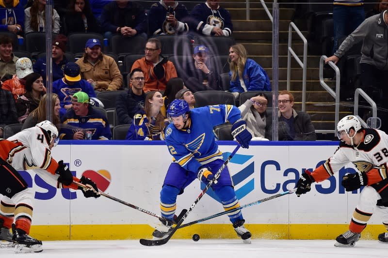 NHL: Anaheim Ducks at St. Louis Blues