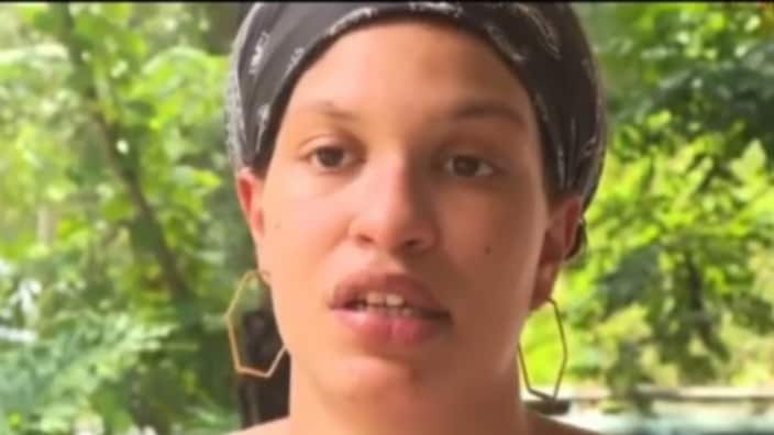 A $10,000 GoFundMe effort has been established to support mourning mother Erica Thompson (above), who also goes by the name Heaven, created by Florida Prisonser Solidarity. (CBS 4)