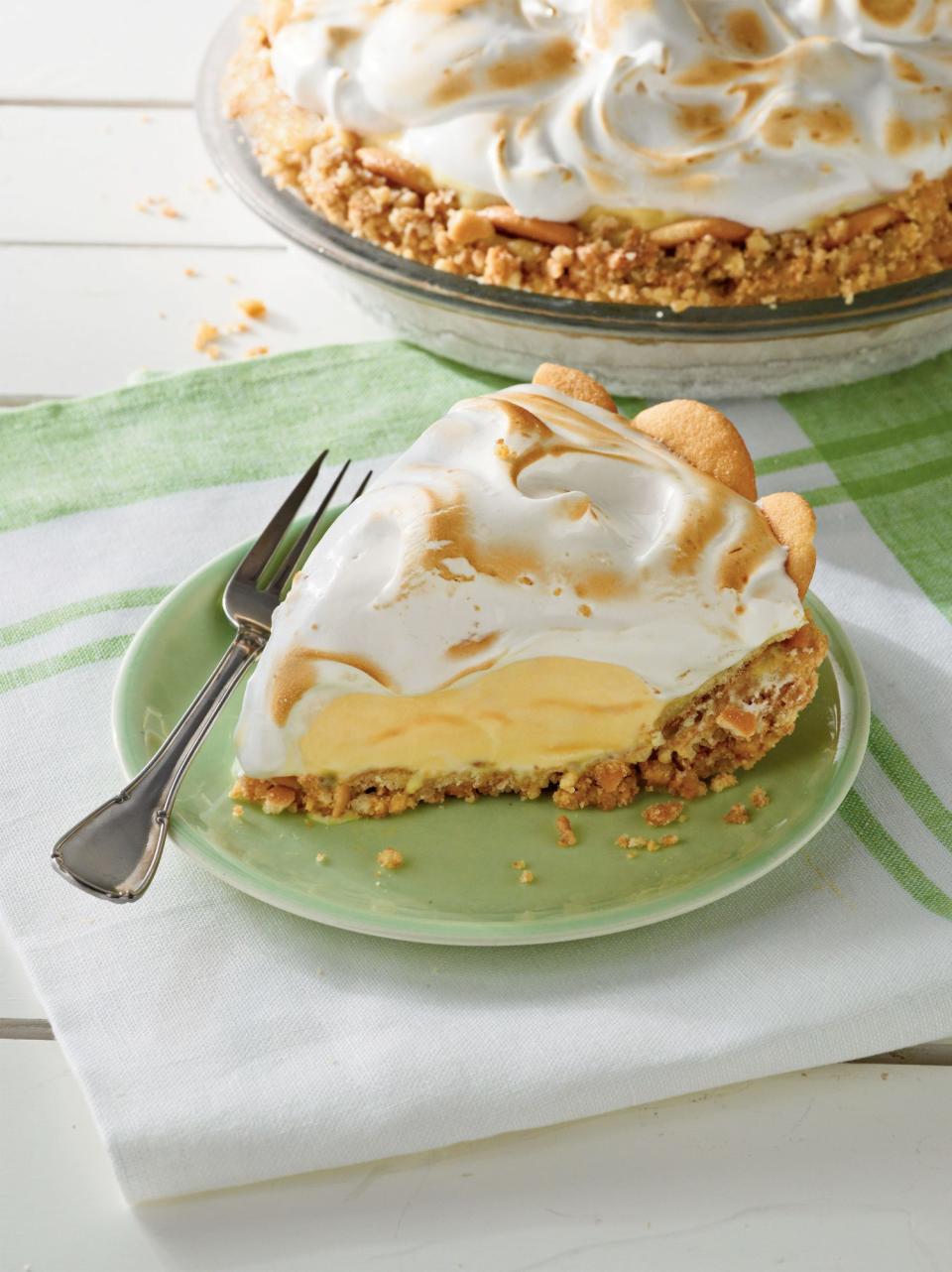 Lemon Meringue Ice-Cream Pie