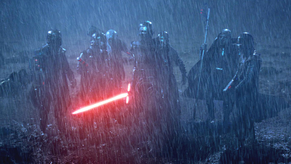 Kylo Ren's lightsaber might have looked like a new design, but it was actually a very old one