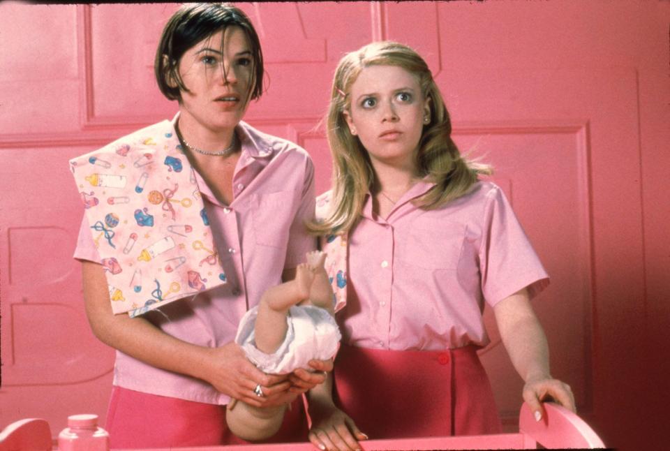 Clea DuVall, left, and Natasha Lyonne in a scene from the 1999 cult classic "But I'm a Cheerleader."