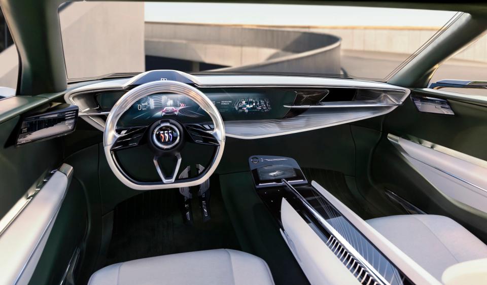 Buick Wildcat electric concept car.