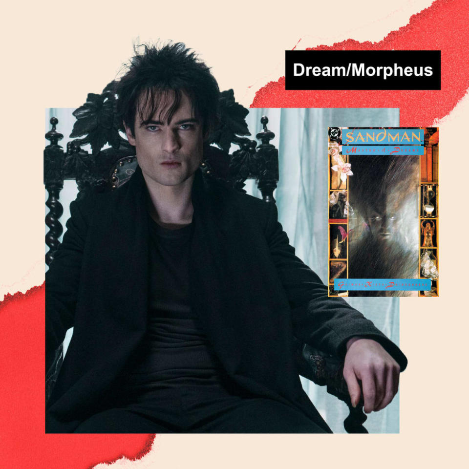 <div class="inline-image__caption"><p>Tom Sturridge plays Dream, also known as Morpheus, in the Netflix adaptation of "The Sandman," which was originally published in 1988. </p></div> <div class="inline-image__credit">Luis G. Rendon/The Daily Beast/Netflix/Courtesy of DC Comics</div>