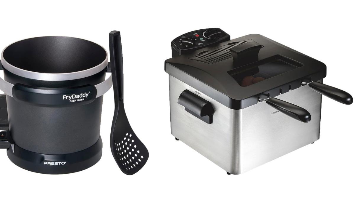 Ez Clean Pro Deep Oil Fryer with Digital Timer and Oil Filtration System,  3.5 liter