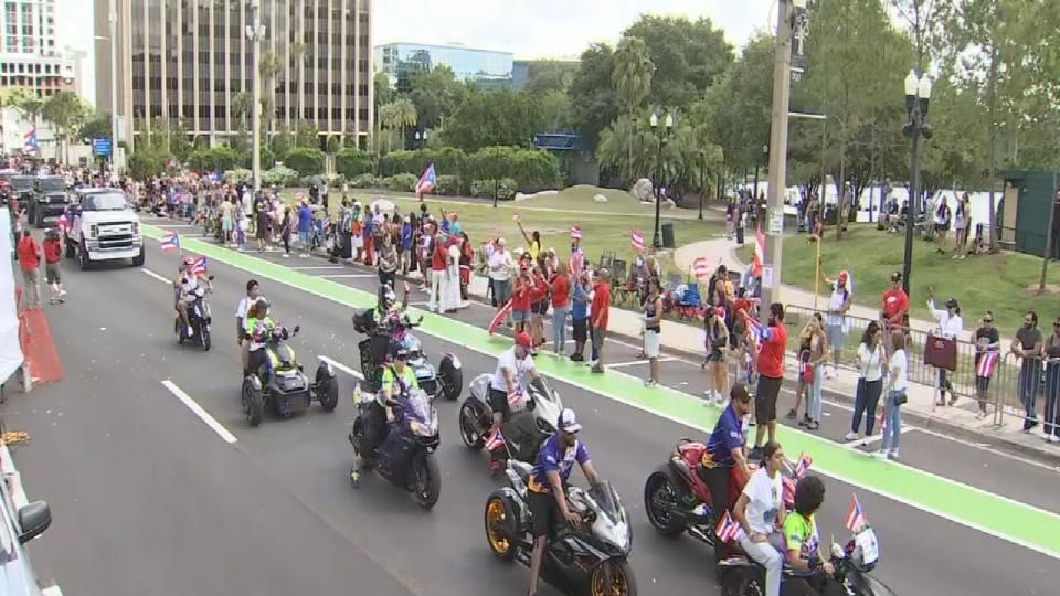 One of the biggest celebrations of Puerto Rican pride happened on Saturday in downtown Orlando.