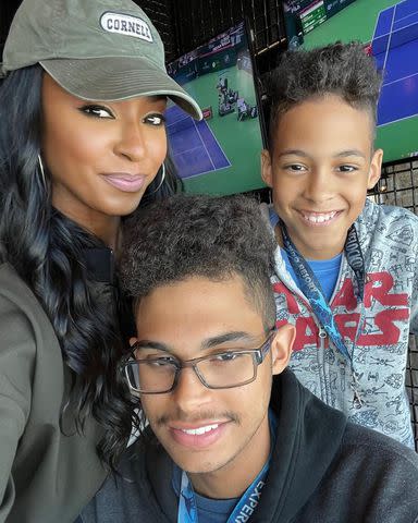 Guerdy Abraira Instagram Guerdy Abraira with her sons Miles and Liam