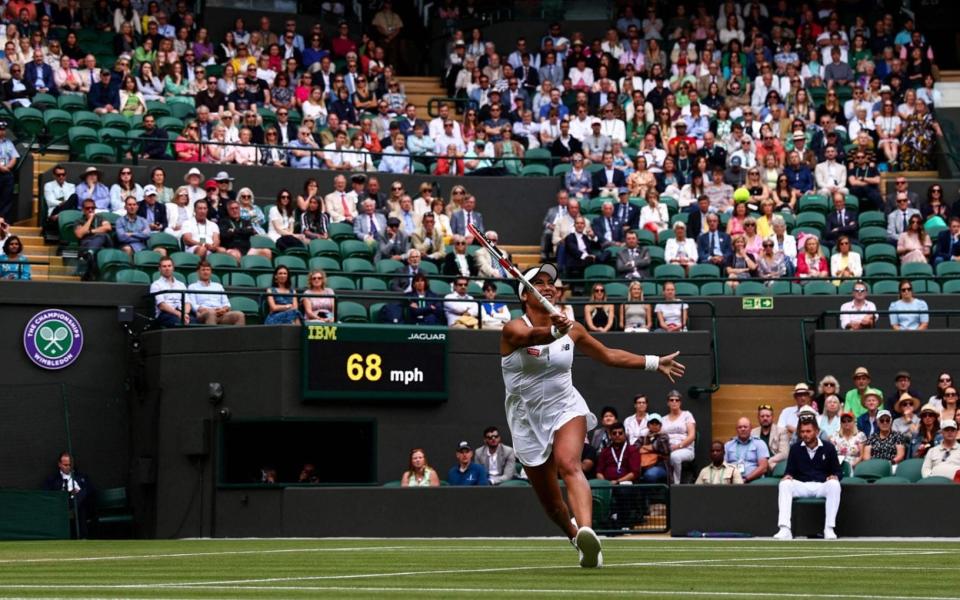 Heather Watson pleads fans Wimbledon attendances slump - AFP