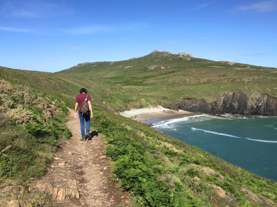 A beautiful bay along the striking 186-mile Pembrokeshire Coast Path (Kerry Walker)