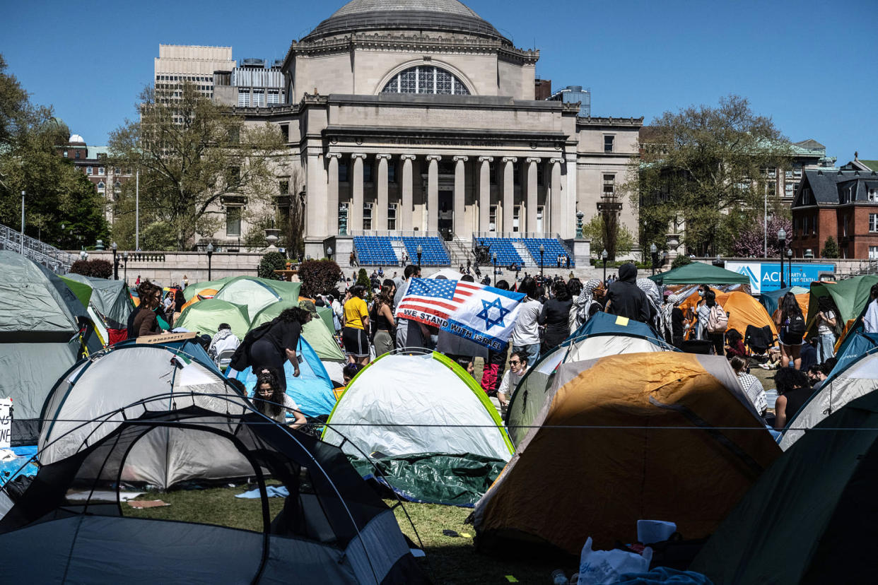 Image: Pro-Palestinian Protests Continue At Columbia University In New York City (Stephanie Keith / Getty Images)