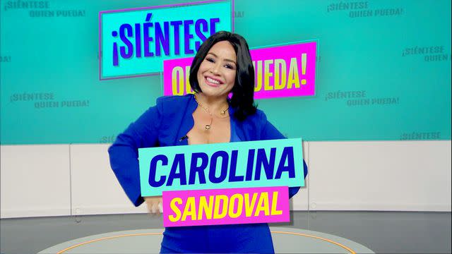 <p>UNIVISION</p> Carolina Sandoval
