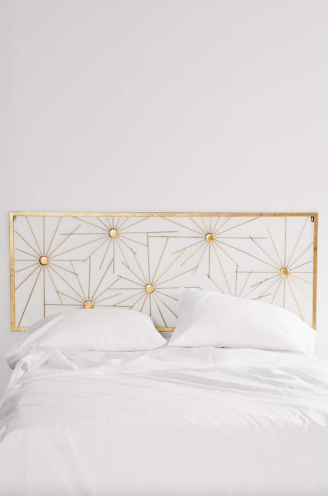 Urban Outfitters Metal Sunburst Headboard