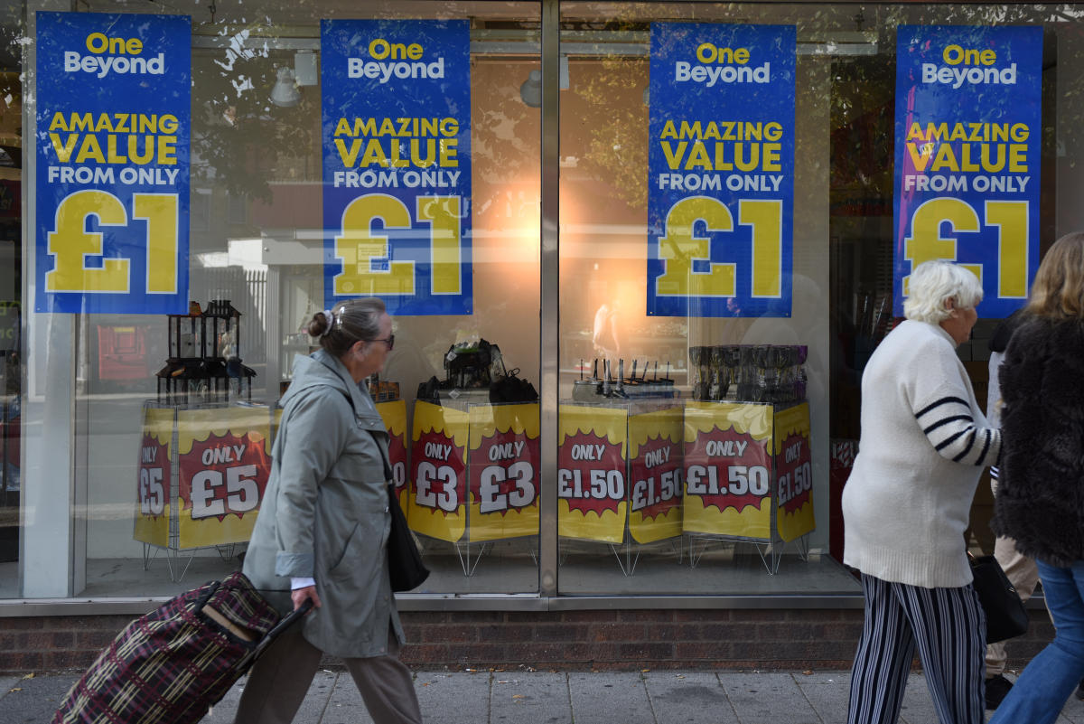 UK retail sales jump on the back of price inflation but shoppers rein in spending