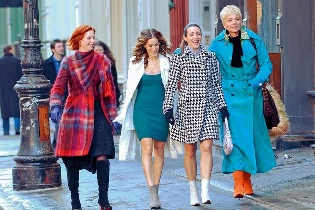<p>Richard Corkery/NY Daily News Archive via Getty</p> The Cast of Sex and the City