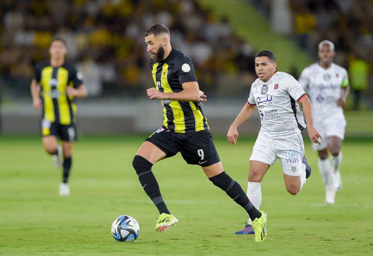 La actualidad de Benzema pasa por Al Ittihad, el equipo que dirige Marcelo Gallardo