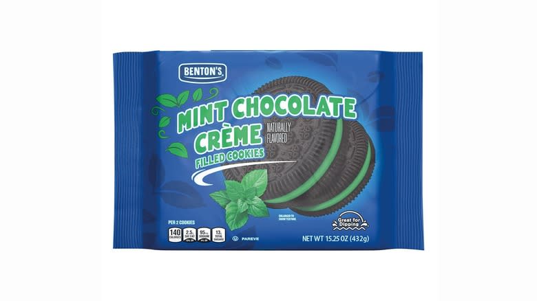 Benton's Mint Chocolate Sandwich Cremes