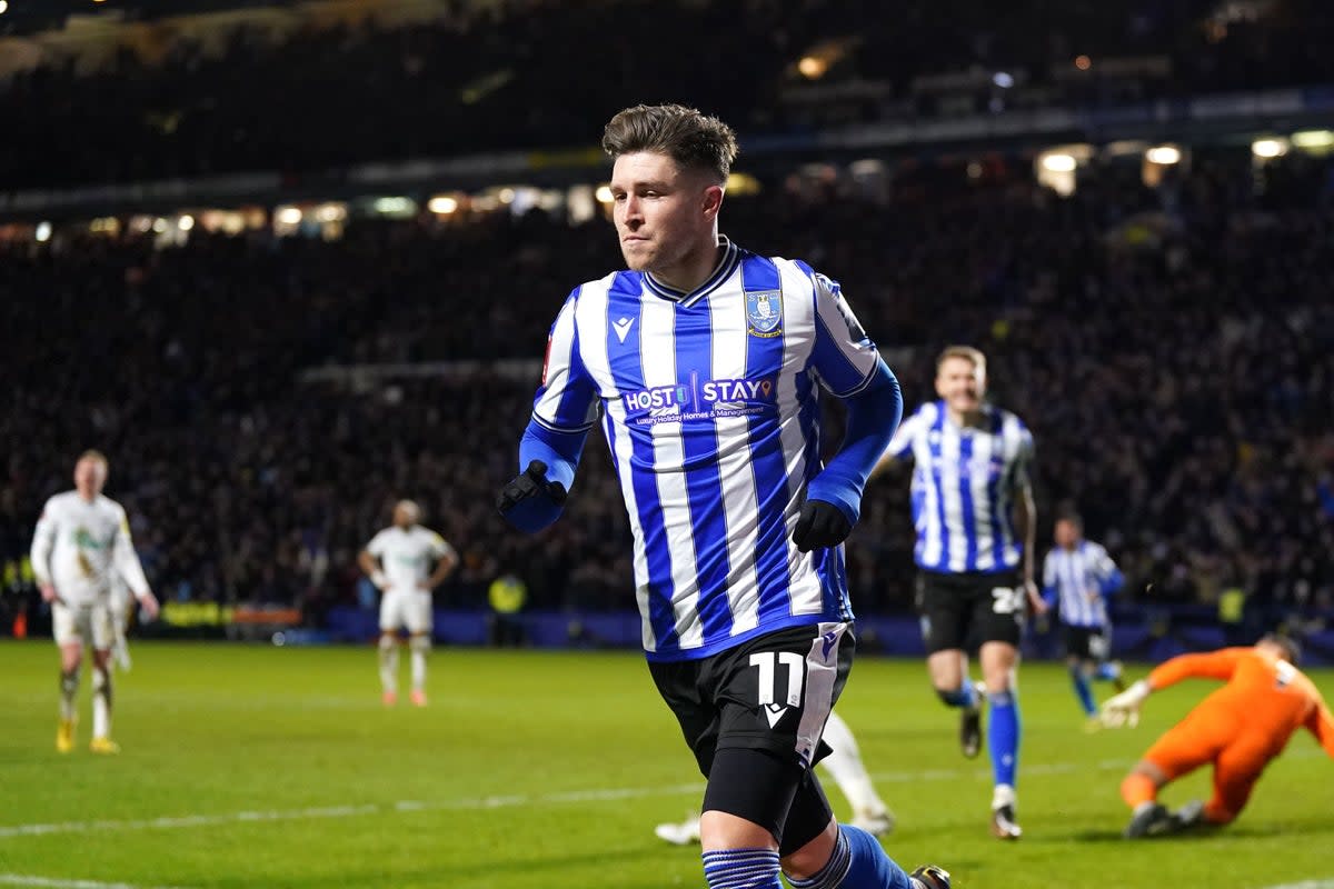 Josh Windass struck twice in the second half at Hillsborough (Nick Potts/PA) (PA Wire)