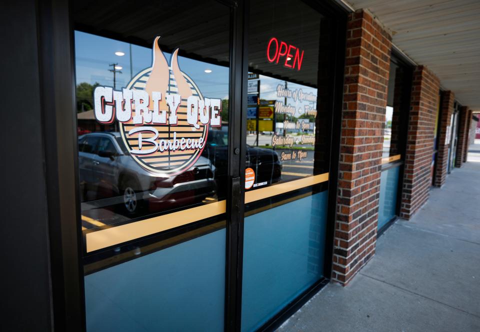 The Bolivar-based Curly Que BBQ opened a Springfield location at 1450 East Sunshine Street.