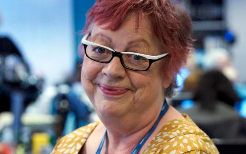 Jo Brand in Damned - (Channel 4 images must not be altered or manipulated in any way) This picture may be used solely for