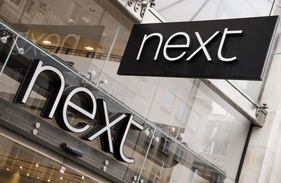 Retail giant Next has said stock availability has improved but remains challenging (PA) (PA Wire)