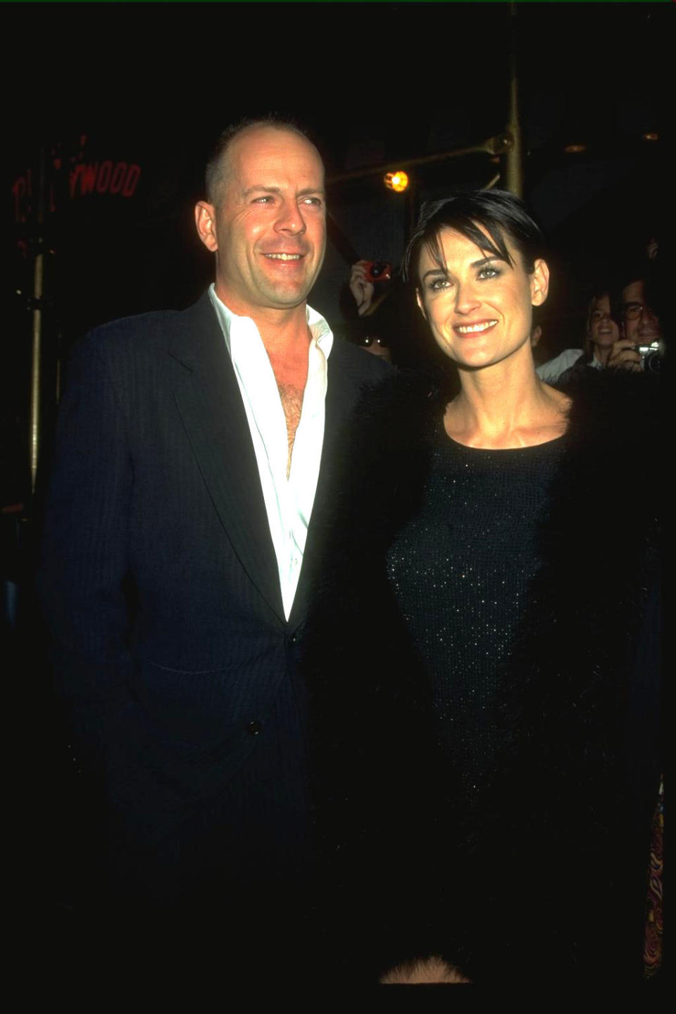 Bruce Willis et Demi Moore