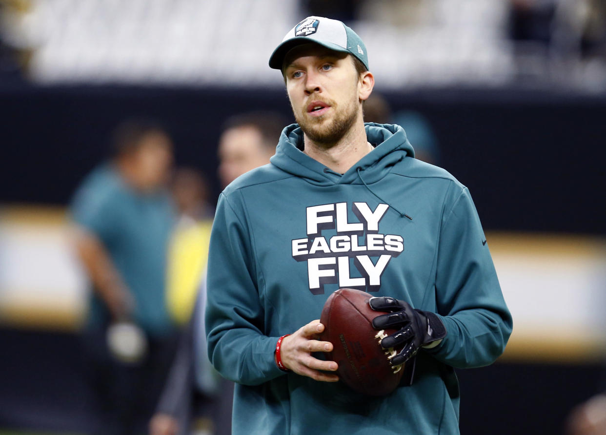 Nick Foles has agreed to a deal with the Jaguars worth $88 million, according to a report. (AP)