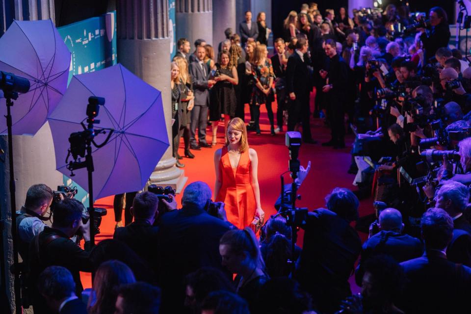 Emma Stone at the British Independent Film Awards