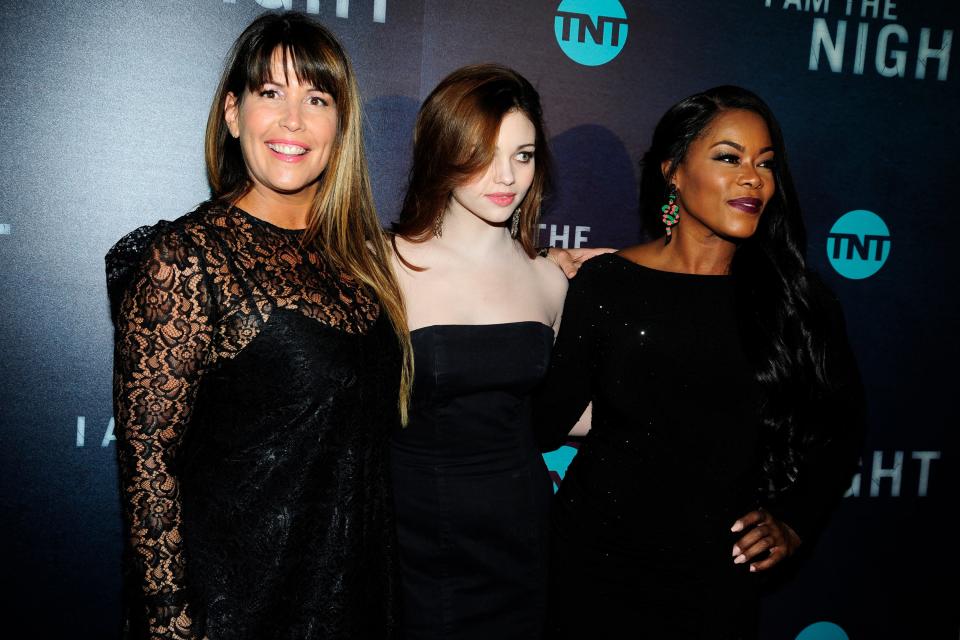 <h1 class="title">Patty Jenkins, India Eisley, and Golden Brooks</h1><cite class="credit">Photo: Getty Images</cite>