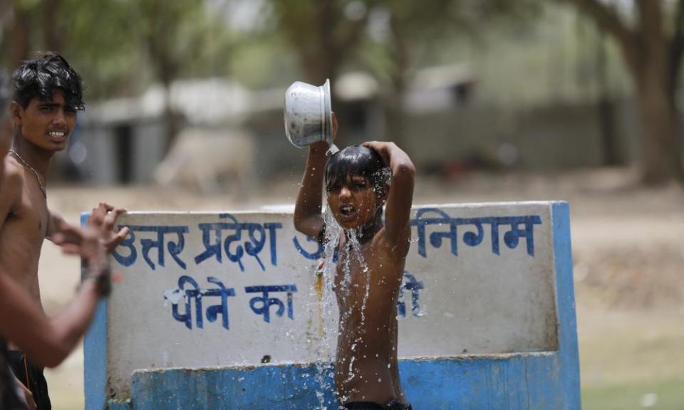 <span>Photograph: Rajesh Kumar Singh/AP</span>