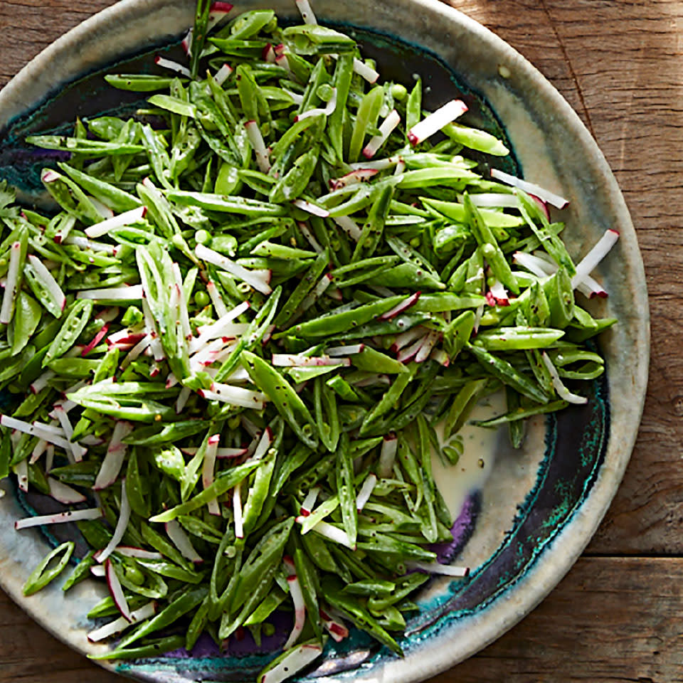 Snap Pea & Radish Slaw