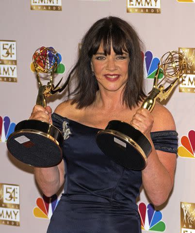 <p>Jean-Paul Aussenard/WireImage</p> Stockard Channing at the 54th Emmy Awards on Sept. 22, 2002