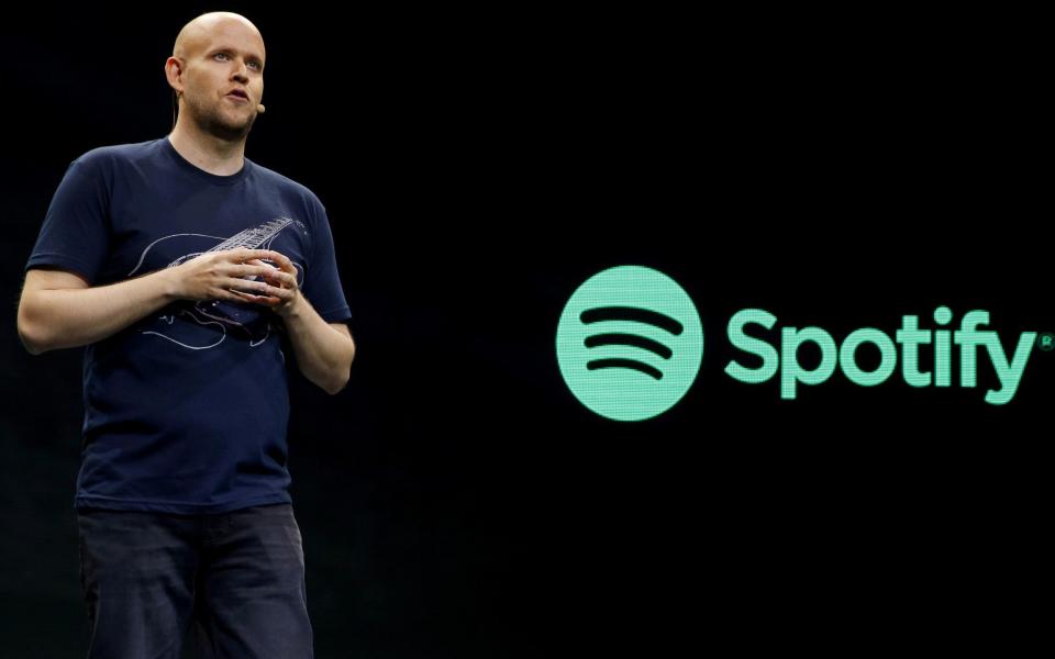 Spotify boss Daniel Ek